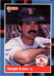 1988 Donruss Baseball Cards    216     Dwight Evans